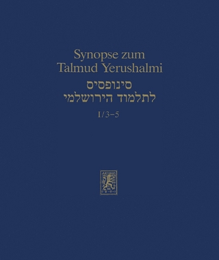 Synopse zum Talmud Yerushalmi