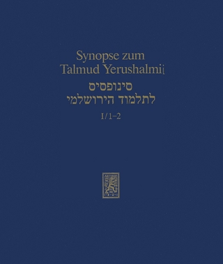 Synopse zum Talmud Yerushalmi
