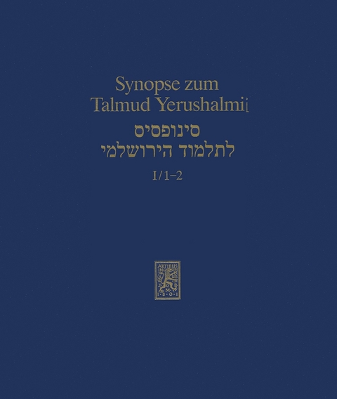 Synopse zum Talmud Yerushalmi - 