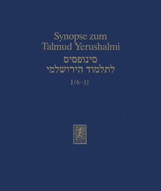Synopse zum Talmud Yerushalmi