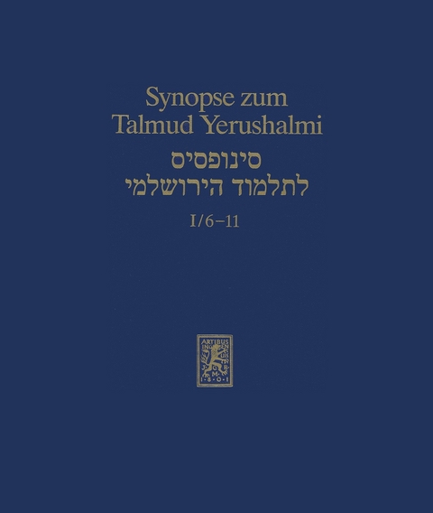 Synopse zum Talmud Yerushalmi - 