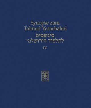 Synopse zum Talmud Yerushalmi