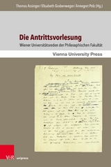 Die Antrittsvorlesung - 