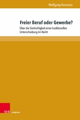 Freier Beruf oder Gewerbe? -  Wolfgang Hummes