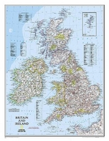 Britain And Ireland Classic Flat - Maps, National Geographic