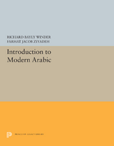 Introduction to Modern Arabic - Richard Bayly Winder, Farhat Jacob Ziyadeh