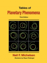Tables of Planetary Phenomena - Michelsen, Neil F.