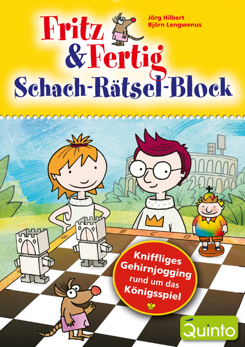 Fritz & Fertig Schach-R&auml;tsel-Block - J&ouml;rg Hilbert, Bj&ouml;rn Lengwenus