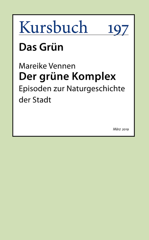 Der gr&uuml;ne Komplex - Mareike Vennen