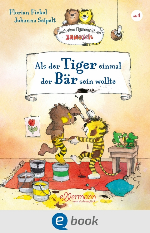 Nach einer Figurenwelt von Janosch. Als der Tiger einmal der B&auml;r sein wollte - Florian Fickel