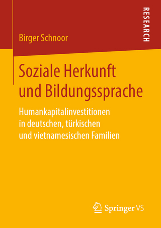 Soziale Herkunft und Bildungssprache