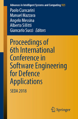 Proceedings of 6th International Conference in Software Engineering for Defence Applications - 