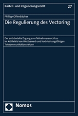 Die Regulierung des Vectoring - Philipp Offenb&auml;cher