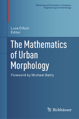 The Mathematics of Urban Morphology - 