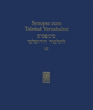 Synopse zum Talmud Yerushalmi