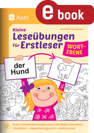 Kleine Leseübungen für Erstleser - Wortebene