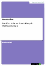 Eine &Uuml;bersicht zur Entwicklung der Pharmakotherapie -  Marc Castillon