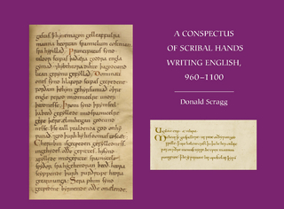 Conspectus of Scribal Hands Writing English, 960-1100