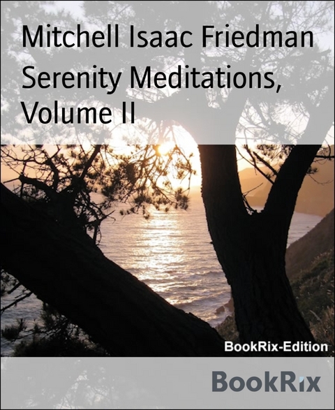 Serenity Meditations, Volume II - Mitchell Isaac Friedman