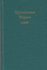 Renaissance Papers 2016 - 
