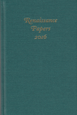 Renaissance Papers 2016