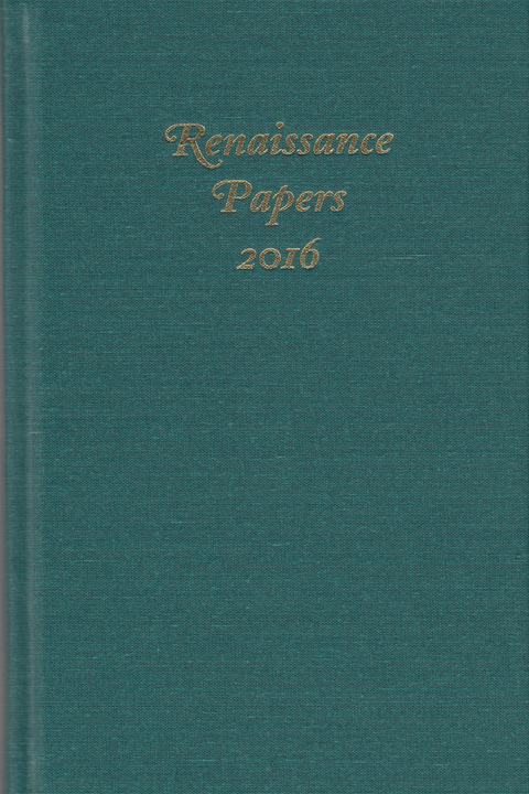 Renaissance Papers 2016 - 