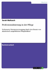 Professionalisierung in der Pflege - Sarah Maltusch