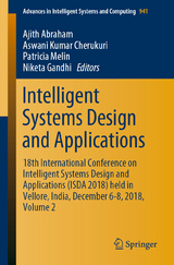 Intelligent Systems Design and Applications - 