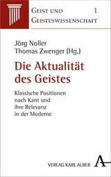 Die Aktualit&auml;t des Geistes - 