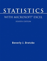 Statistics with Microsoft Excel - Dretzke, Beverly