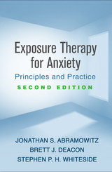 Exposure Therapy for Anxiety - Jonathan S. Abramowitz, Brett J. Deacon, Stephen P. H. Whiteside