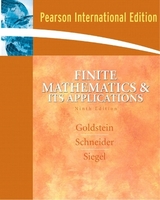 Finite Mathematics and Its Application - Goldstein, Larry J.; Schneider, David I.; Siegel, Martha J.