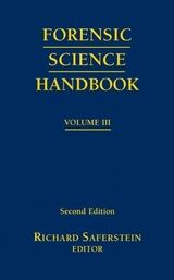 Forensic Science Handbook, Volume 3 - Saferstein, Richard