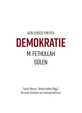 Kein zurück von der Demokratie