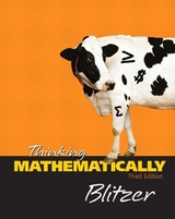 Thinking Mathematically - Blitzer, Robert F.