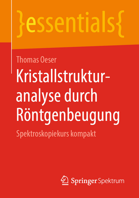 Kristallstrukturanalyse durch R&ouml;ntgenbeugung - Thomas Oeser