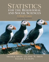 Statistics for the Behavioral and Social Sciences - Aron, Arthur; Aron, Elaine N.; Coups, Elliot J., Ph.D.