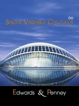 Single Variable Calculus - Edwards, C. Henry; Penney, David E.