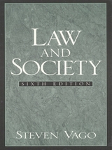 Law and Society - Vago, Steven