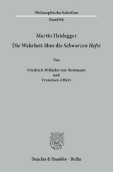 Martin Heidegger. - Friedrich-Wilhelm von Herrmann, Francesco Alfieri