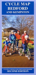 Cycle Map Bedford and Kempston - 