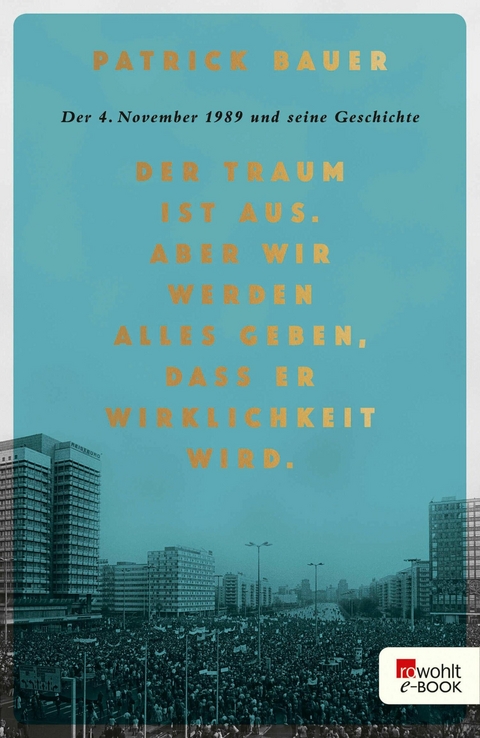 Der Traum ist aus. Aber wir werden alles geben, dass er Wirklichkeit wird. - Patrick Bauer