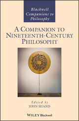 A Companion to Nineteenth-Century Philosophy - 