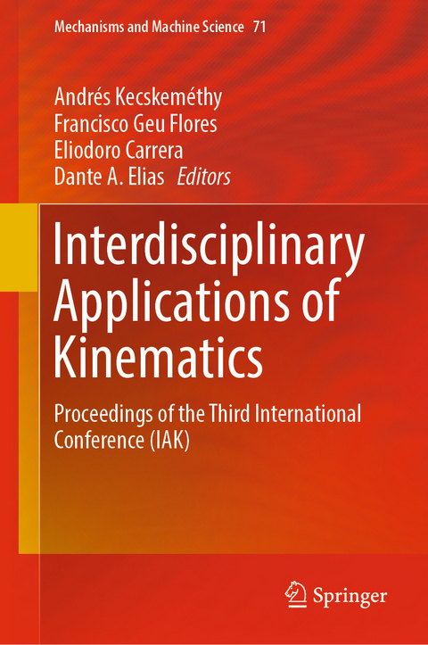 Interdisciplinary Applications of Kinematics - 