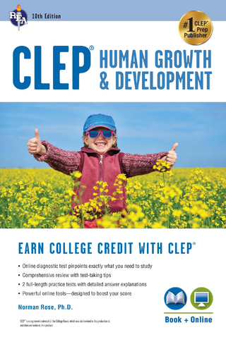 CLEP(R) Human Growth & Development, 10th Ed., Book + Online