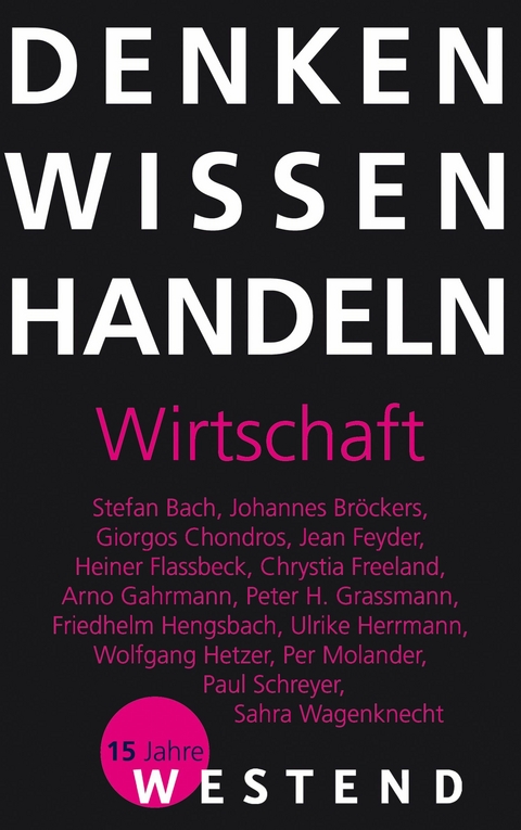 Denken Wissen Handeln Wirtschaft - 