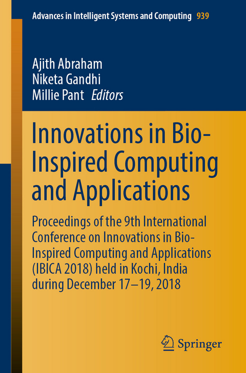 Innovations in Bio-Inspired Computing and Applications - 