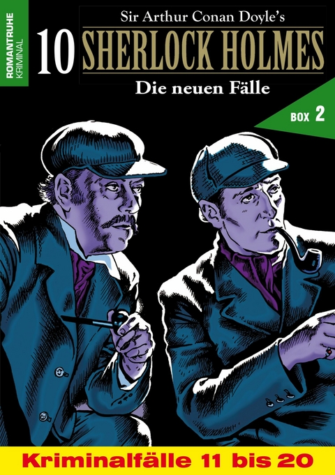 10 SHERLOCK HOLMES &ndash; Die neuen F&auml;lle Box 2 - G. Arentzen, Amanda McGrey