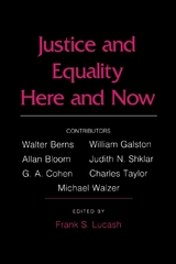 Justice and Equality Here and Now - 