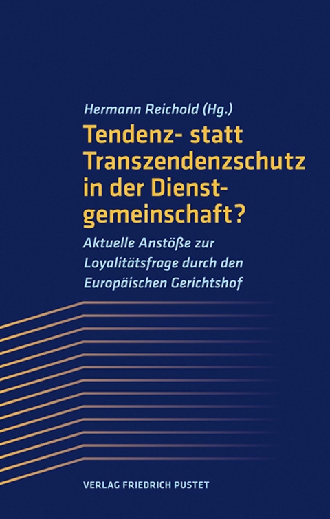 Tendenz- statt Transzendenzschutz in der Dienstgemeinschaft? - 